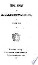 Miss Mary ou l'institutrice