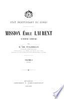 Mission Emile Laurent (1903-1904)