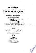Mithriaca ou les mithriaques