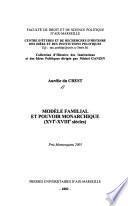 Modèle familial et pouvoir monarchique