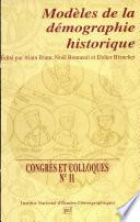 Modèles de la démographie historique