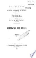 Modération des peines