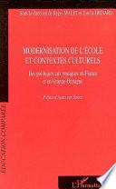 Modernisation de l'école et contextes culturels