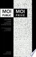Moi public et moi privé