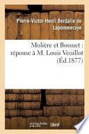 Moliere Et Bossuet