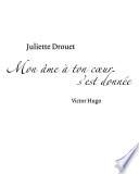 Mon âme à ton coeur s'est donnée