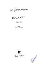 Mon journal dans la drôle de paix