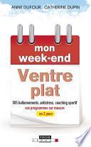 Mon week-end ventre plat