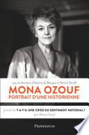 Mona Ozouf. Portrait d'une historienne