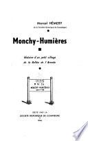 Monchy-Humières histoire d'un petit village de la vallée de l'Aronde