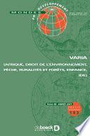 Mondes en développement