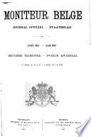 Moniteur belge. Journal officiel. Staatsblad