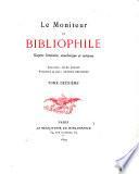 Moniteur du bibliophile