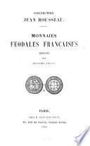 Monnaies féodales Françaises