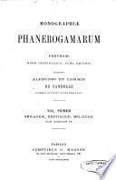Monographiae phanerogamarum