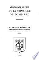 Monographie de la commune de Pommard