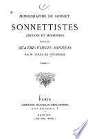 Monographie du sonnet