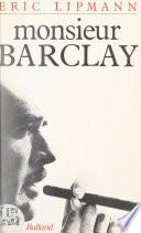 Monsieur Barclay