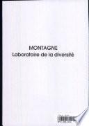 Montagne, laboratoire de la diversité