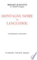 Montagne noire en Languedoc