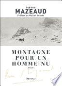 Montagne pour un homme nu