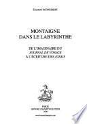 Montaigne dans le labyrinthe