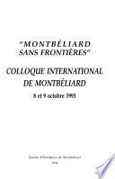 Montbéliard sans frontières