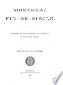 Montréal fin-de-siècle