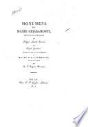 Monumens du musée Chiaramonti décrits et expliqués par Philippe Aurèle Visconti et Joseph Guattani, servant de suite et de complément au Musée Pie-Clémentin traduit de l'italien par A.F. Sergent-Marçeau