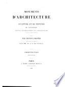 Monuments d'architecture, de sculpture et de peinture de l'Allemagne depuis l'établissement du christianisme jusqu'aux temps modernes