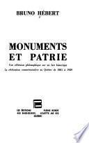Monuments et patrie