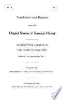 Monumentum Ancyranum