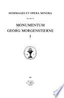 Monumentum Georg Morgenstierne