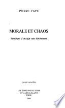Morale et chaos