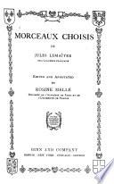 Morceaux choisis de Jules Lemaitre