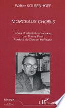 Morceaux choisis
