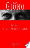 Mort d'un personnage