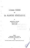Moses Hess et la gauche hégélienne
