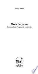 Mots de passe