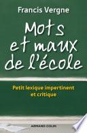 Mots et maux de l'école