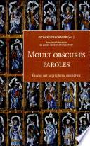 Moult obscures paroles