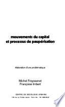 Mouvements du capital et processus de paupérisation