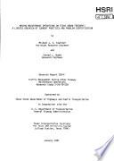 Moving Maintenance Operations on Texas Urban Freeways: a Limited Overview of Current Practices and Problem Identification. Interim Report