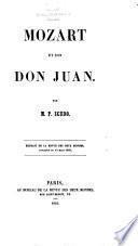 Mozart et son Don Juan
