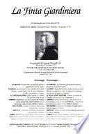 Mozart - La finta giardiniera