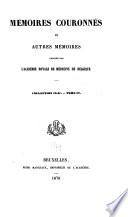 Mʹemoires couronnés et autres mʹemoires