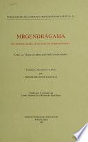Livre Mṛgendrāgama. Section des rites et section du comportement