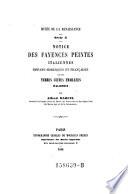 Musee de la renaissance. Serie G. Notice des Fayences peintes Italiennes, Hispano-Moresques et Francaises et des terres cuites emaillees Italiennes