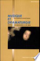 Musique et dramaturgie