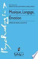 Musique, langage, émotion